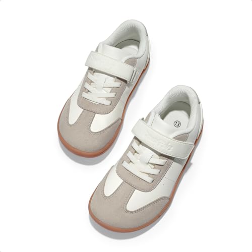 DREAM PAIRS Kids Shoes Sneakers Barefoot,Beige,2 Little Kid by DREAM PAIRS - Used condition - Image 5
