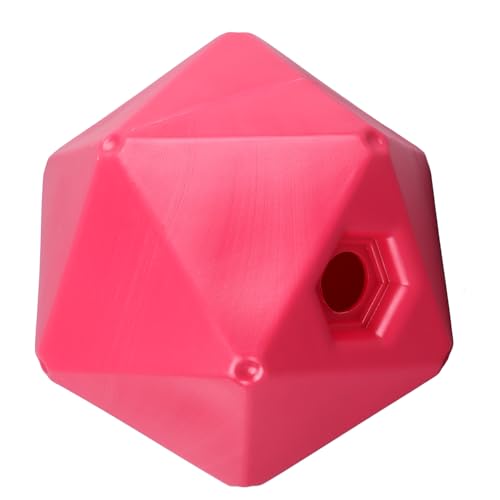 HELEVIA Pferde-Leckerli-Ball, Lustiger Polygon-Heuball mit Langsamer Fütterung, Pferdespielspielzeug, Ball-Futterspender Pferdejagd und Herdenhaltung