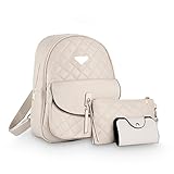 Creatividad única: esta mochila está hecha de tela y decoración de pompón, tiene un diseño innovador de borlas y diamantes. Tiene un aspecto único y adecuado para muchas ocasiones, como para la escuela, viajes diarios, citas, viajes, viajes de negocios u otros.