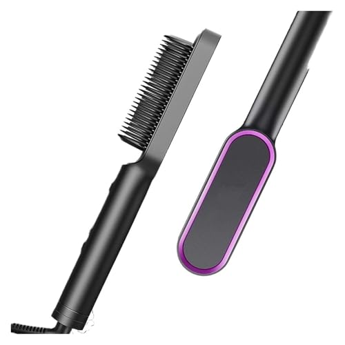 Plancha alisadora para cabello multiuso color negro miniatura 6