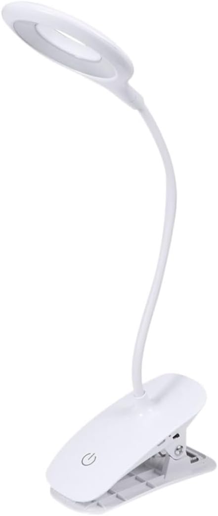 Clip Desk Light LED Desk Lamp Table Lamps for Lounge USB Light Reading Light Monitor Table Lamp Shade Table Lamps for Bedroom Table Lamps for Living Room Lights Desktop Lamp White