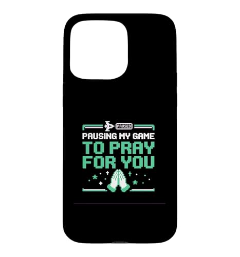Pausing My Game To Pray For You �N���X�`�����Q�[�}�[ �X�}�z�P�[�X iPhone 15 Pro Max �p