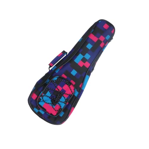 TENDYCOCO ウクレレキャリーバッグ ウクレレバッグ トートバッグ バックパック ウクレレケース ウクレレ収納袋 ウクレレショルダーバッグ ウクレレバックパック 赤