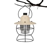 Elektrische Campinglaternen, 3 Modi, Retro-LED-Laterne, tragbares Reiselicht, für Bergsteigen,...