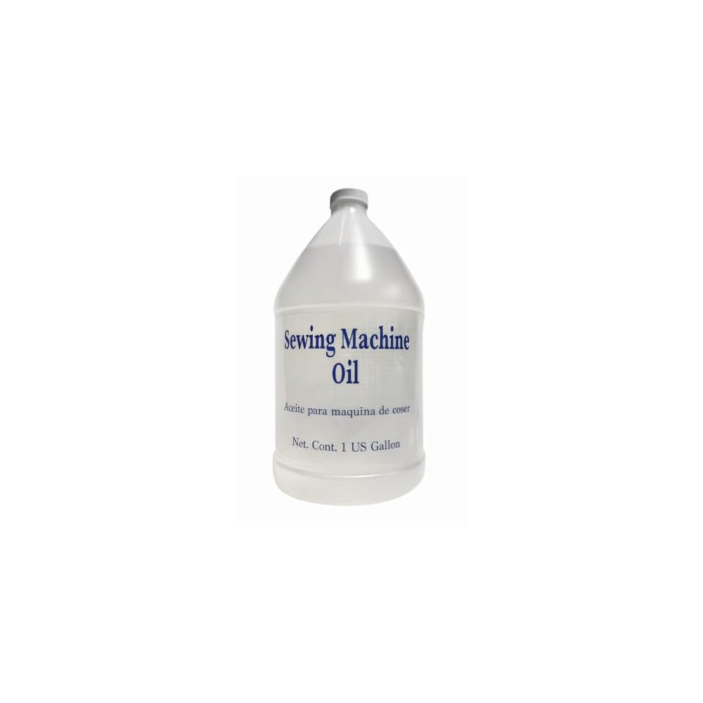 1-Gallon Clear Sewing Machine Oil Non-Staining UAE