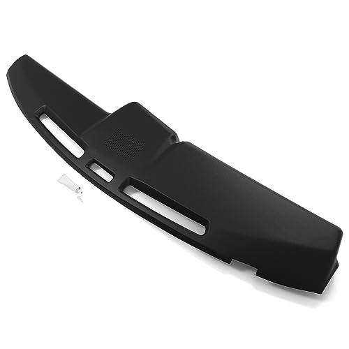 HECASA Dash Board Cover Compatible with 1980-1986 Ford F-100 F-150 F-250 F-350 Bronco Dash Cover ABS Plastic Painted Black by HECASA - Image 9
