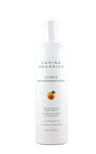 Moisturizing body wash with citruses by Carina. Low Tox