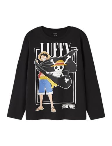 NAME IT Nkmark Onepiece LS Nreg Top Box Noos Vde, Negro, 158-164