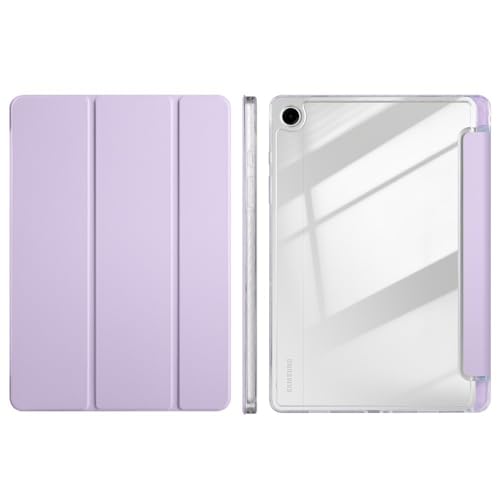 Coque Samsung Tab S8 Ultra 14.6 silicone transparent anti-choc violet