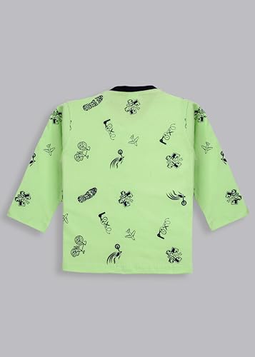 Image of 3BROS BodySuit /Dress for Boys /Girls Full Pajama & Casual Full Sleeves Night Suit Top Combo Kids Set