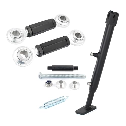 Béquille latérale réglable et biellettes moto pour abaisser votre CRF250L Rally