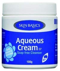 3 PACK OF Skin Basics Aqueous Cream Bp Jar 100G