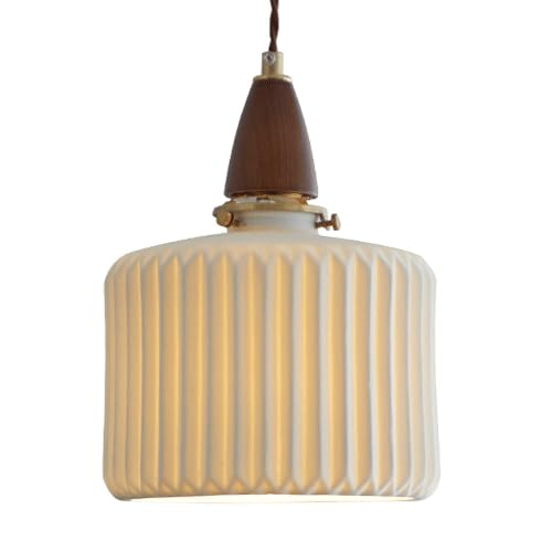 Lustre en céramique japonaise pour sublimer un éclairage de plafond trop sombre