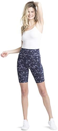 Yummie Women's Mel Printed Cotton Stretch Shaping Biker Short 1 Yummie Women's Mel Printed Cotton Stretch Shaping Biker Short