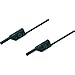 Produktbild SKS Hirschmann MVL S 200/1 Au Sicherheitsmesskabel [Bananenstecker 2 mm, Bananenstecker 2 mm] 2,00 m, Schwarz, 1 Stück