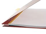 11-Inch End Tabs for Pressboard Binders, Pack of 20, Yellow (595402)