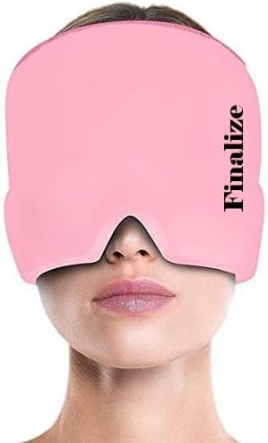 Migraine Relief Cap for Migraines, Headaches, Sinuses, Tension Relief Headache Relief Cap for Men & Women Hot and Cold Therapy Relaxing Thermax Migraine Cap, Migrane Relaxing Cap - Multi