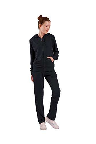 Women's 2 Piece Joggers Outfits Sweatsuit Set Hoodie and Pants Sport Suits Tracksuits