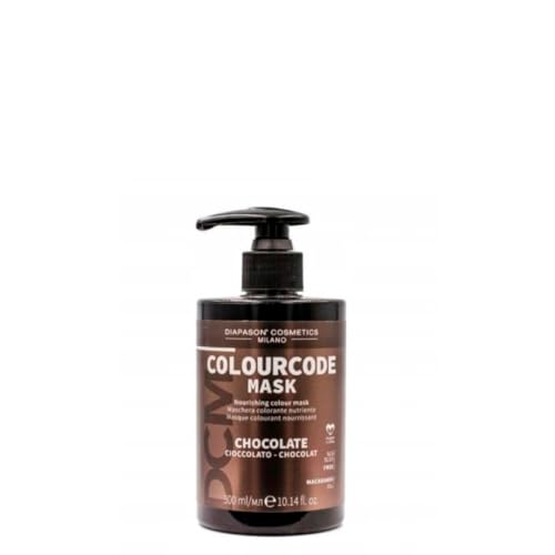 DCM Colourcode mascarilla de color chocolate 300ml