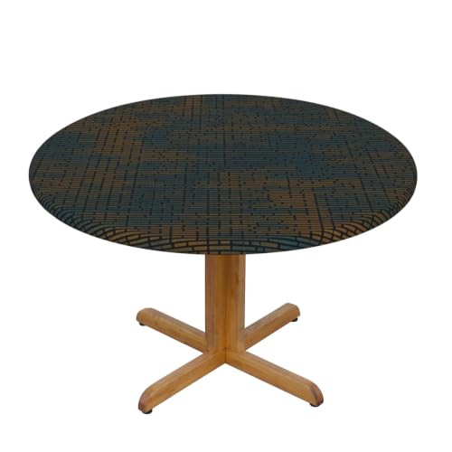 Nappe ronde code programmation antitache pour repas de cuisine faciles
