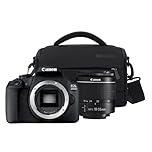MIMIBLU Camera Bag + 2000D DSLR Camera + 18-55 III Lens Black, 24.1 MP APS-C Sensor, Wi-Fi & NFC, Full HD Recording + 2 Year Warranty