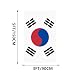 South Korea Flag Cape 3x5 FT for Independence Day Holiday Costumes Celebrati,150D Premium Polyester,S Korean National Patriotic Flags Costume Cloak.