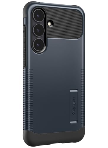 Image of Spigen Slim Armor MagFit | Samsung Galaxy S25 FE Case [Air Cushion Protection] [Magsafe] Galaxy S25 FE Back Cover | TPU+PC - Metal Slate