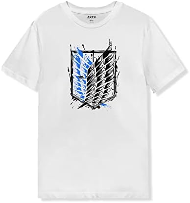 ADRO Men's 100% Cotton Regular Fit T-Shirt