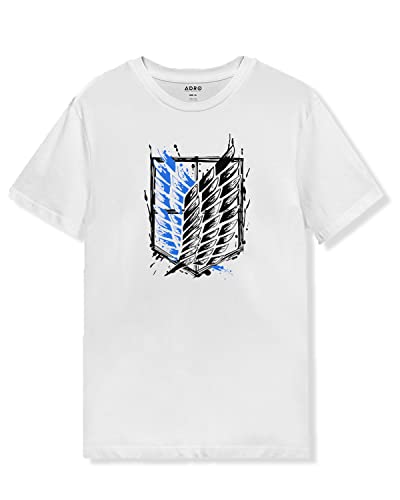 Image of ADRO Men's 100% Cotton Regular Fit T-Shirt