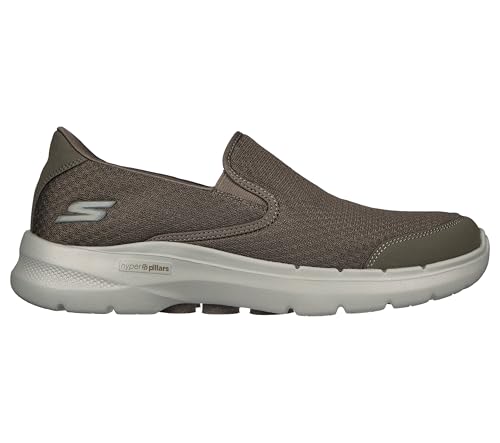 Image of Skechers Men's Go Walk 6 Stretch Fit Slip-On Athletic Performance Walking Shoe