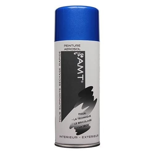 Bomboletta spray AMT blu metallizzato
