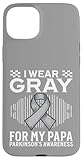 iphone 8 plus gray colour Fácil instalación Carcasa para iPhone 15 Plus I Wear Gray for My Papa Parkinson\'s Disease Awareness Gifts