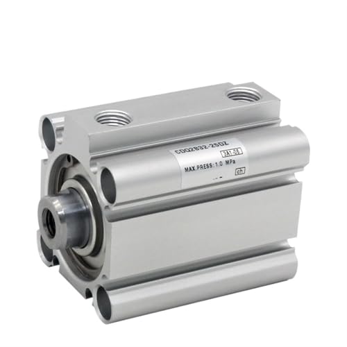 Vérin compact CDQ2B12 à double effet pour guidage précis - 2