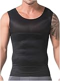 DIANE & GEORDI 002007 Body Shaper Men | Fajas Colombianas para Hombres Black L