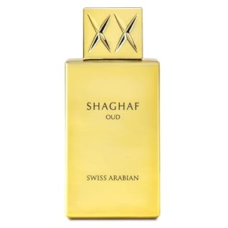 Swiss Arabian Shaghaf Oud - Luxury Products From Dubai - Long Lasting, Addictive Personal EDP Spray Fragrance - Seductive Signature Aroma - 2.5 Oz