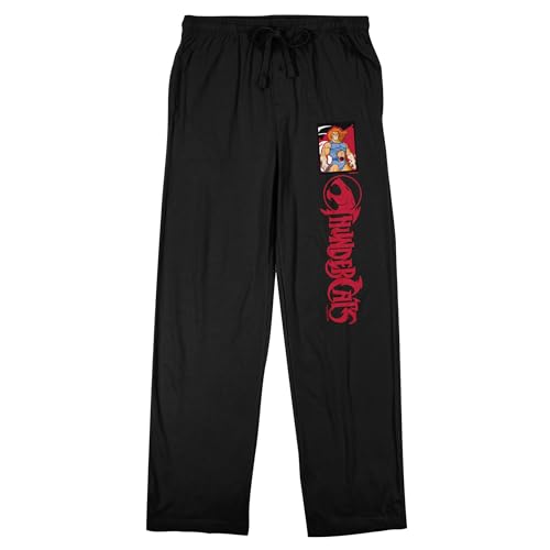 Thundercats Lion-O Adult Black Sleep Pajama Pants