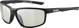 ALPINA Unisex - Adultos, DEFEY Gafas Deportivas, Black Matt, One Size