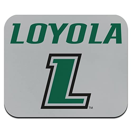 Loyola University Maryland Secondary Logo Low Profile Thin Mouse Pad Mousepad
