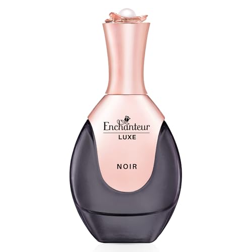 Yardley London Enchanteur Luxe Noir Eau de Parfum - Perfume de vainilla dulce para mujer, aroma floral afrutado de larga duración para uso diario y regalo pensado para mujeres