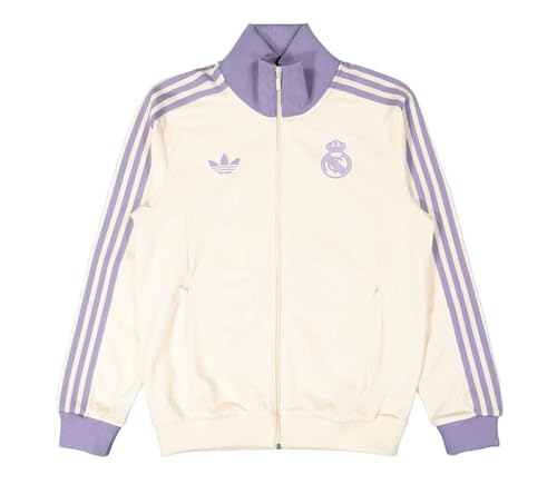 adidas Originals men Real Madrid OG BB Track Top Jacket, Wonder