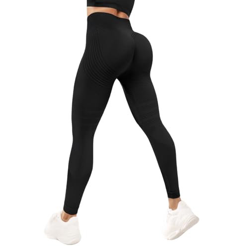 Zilams Legging Sport Femme Taille Haute Pantalon Femme Push Up Opaque Yoga Fitness Gym Pilates Entraînement Pants