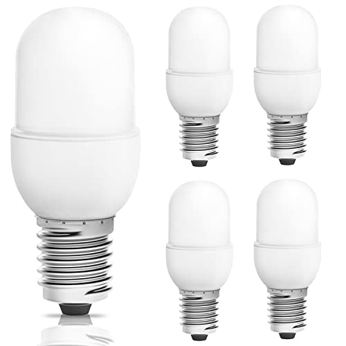 Tonitre Lampadina E14, 1.5W=15W SES E14 Mini Lampadina LED, 3000K Bianco Caldo, 150LM, per Frigoriferi, Lampada da Tavolo, Cappa, Lampada di Sale, Macchina da Cucire, Non Dimmerabile, 360 °, 4PZ