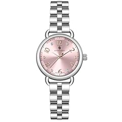 Silver strap/ Pink face-05