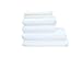Fina Ultra Absorbent Microfiber Waffle 6-towels SET - 2 Body(29" X 55"), 2 Hair(19" X 39") N 2 Hands(12" X 12")towel. (White)