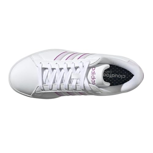 adidas Womens Grand Court 2.0 Tennis Sneakers Shoes - White4
