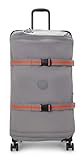Kipling Spontaneous L Equipaje Grande con Ruedas, Vertical, Inviting Grey (Gris)