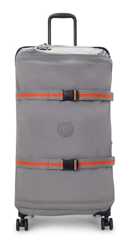 Kipling Spontaneous L Large Wheeled Luggage, Upright, Inviting Grey (Grey)