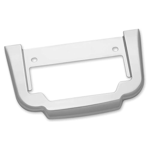 Kuryakyn 5148 Motorcycle Accent Accessory: License Plate Frame for 2010-19 Harley-Davidson Trike Motorcycles, Chrome