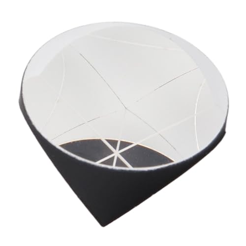 FLEXMAN Corner Cube Prism, 25.4mm Trihedral Retroreflector 0.2~1 Aperture Optical Glass Corner Cube Prism 60 40 Clarity 0.1~0.3 Irregular Aperture