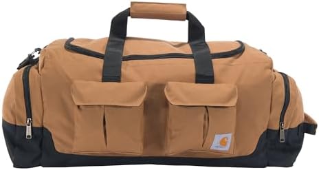 Carhartt 40l Utility Duffel, Heavy-Duty Gear Bag for Jobsite, Gym, & Travel